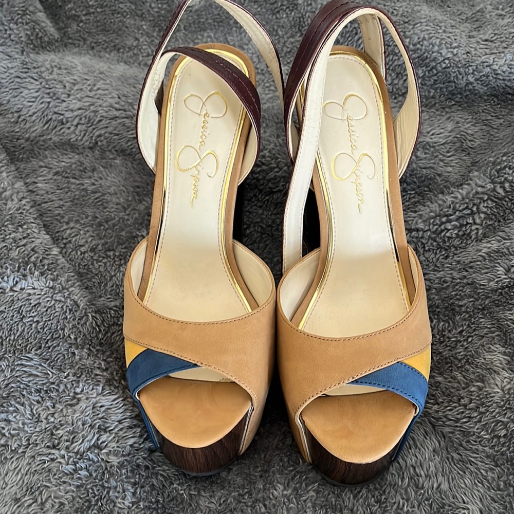 Jessica Simpson Dany platforms